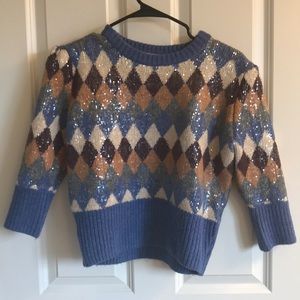 Zara sequin sweater. Like new! Price is firm.